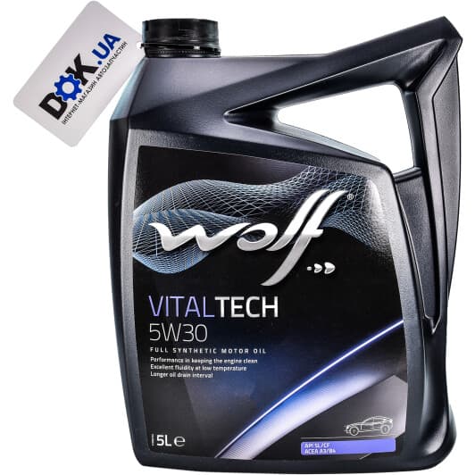 Wolf Vitaltech 5W-30 (5 л) моторное масло