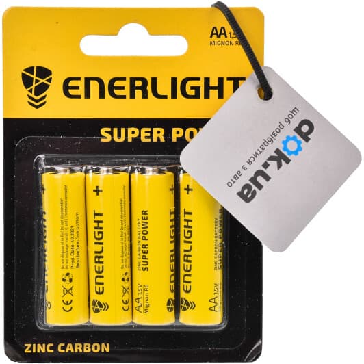 Батарейка Enerlight Super Power 80060104 AA (пальчиковая) 1,5 V 4 шт