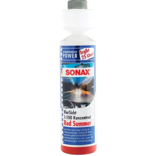 Концентрат омивача Sonax Red Summer літній (0.25 л)