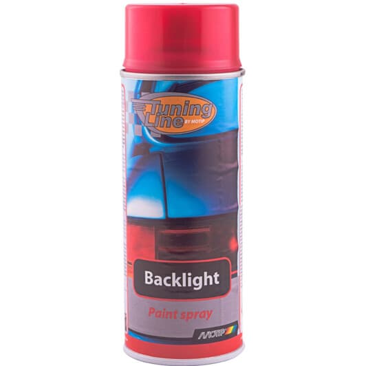 Лак аэрозольный Motip Backlight Paint алкидный глянцевый (400 мл)