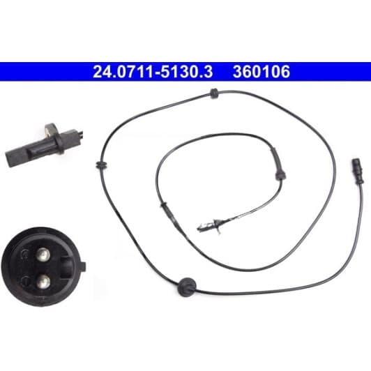 24.0711-5130.3 ATE Датчик ABS для Fiat Doblo