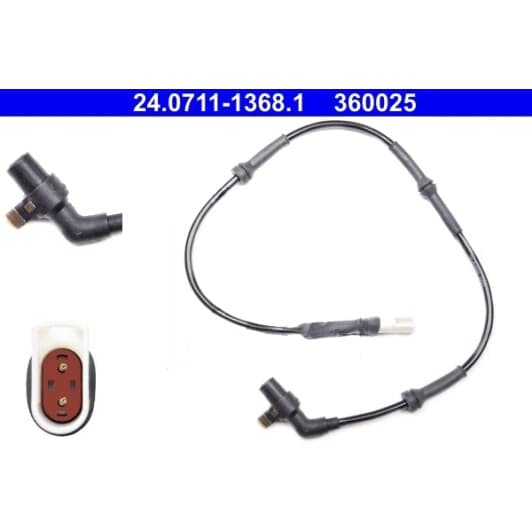 24.0711-1368.1 ATE Датчик ABS для Ford Escort