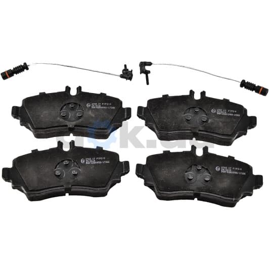 BP2763 Bremsi Тормозные колодки для Mercedes A-Class