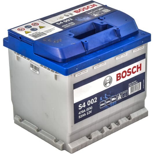 Акумулятор Bosch 6 CT-52-R S4 Silver 0092S40020