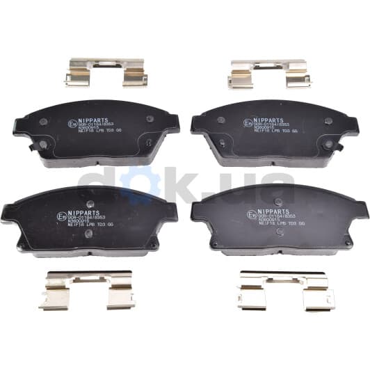 N3600915 Nipparts Гальмівні колодки
