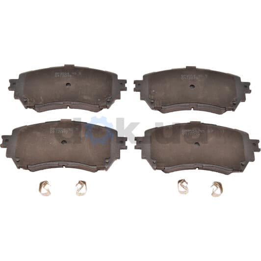 BP3554 Bremsi Гальмівні колодки для Mazda 6