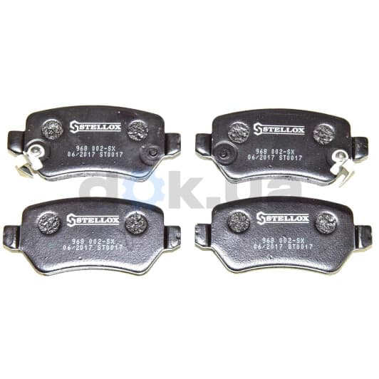 968 002-SX Stellox Гальмівні колодки