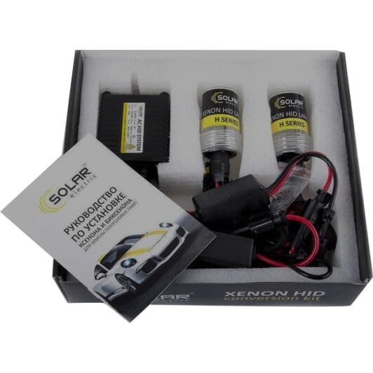 Автолампа Solar H11 PGJ19-2 35 W прозрачная 4960