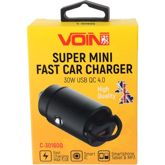 Usb зарядка в авто Voin C-30160Q