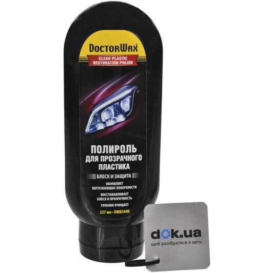 Поліроль для фар DoctorWax Clear Plastic Polish