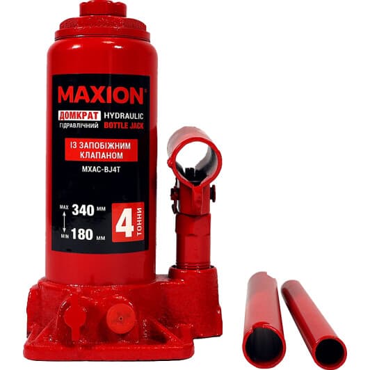 Домкрат Maxion пляшковий гідравлічний 4 т MXAC-ВJ4Т