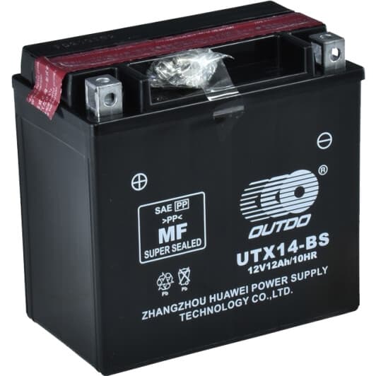 Аккумулятор Outdo 6 CT-12-L Super MF Sealed UTX14-BS