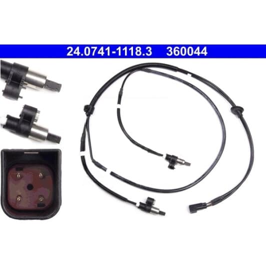 24.0741-1118.3 ATE Датчик ABS для Ford Fiesta