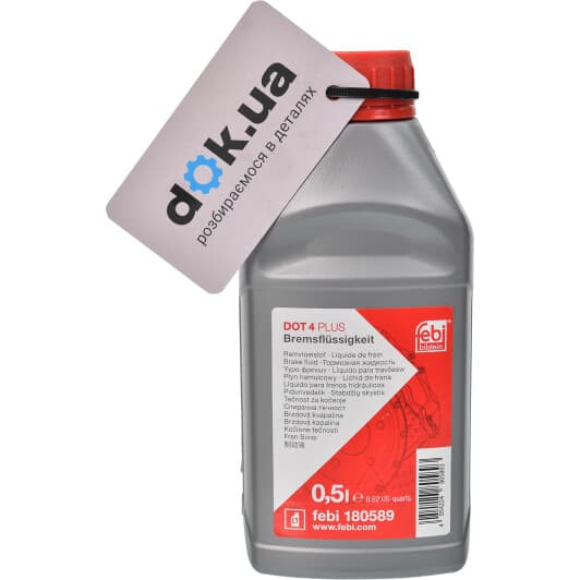 Febi Bremsflussigkeit DOT 4+ тормозная жидкость (0,5 л)