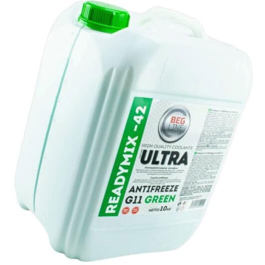 Beg-Line Ultra G11+ зелений -42 °C, 10 л (BL281933) готовий антифриз