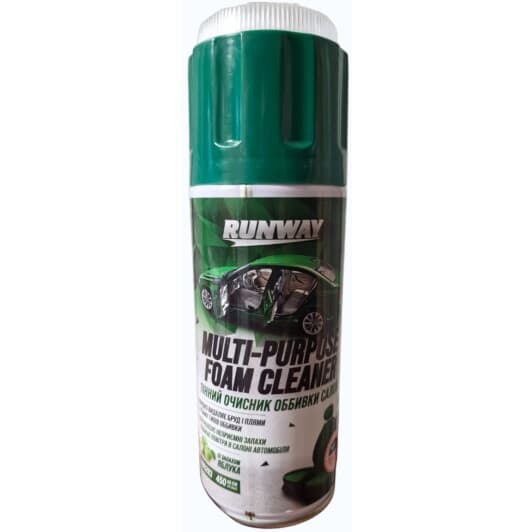 Очиститель салона Runway Multi Purpose Foam Cleaner яблоко 450 мл