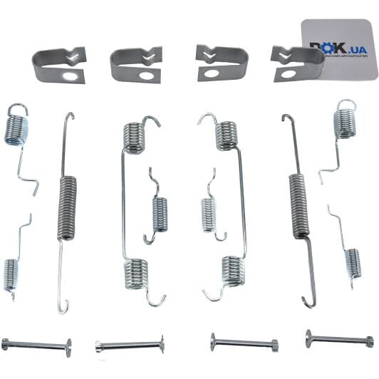 1 987 475 123 Bosch Монтажний комплект барабанних гальмівних колодок