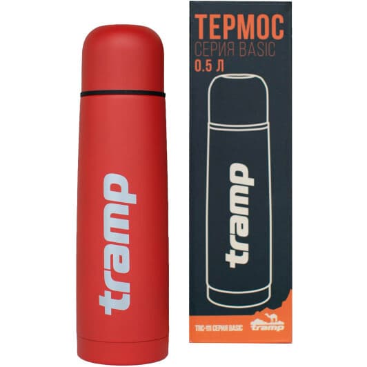 Термос Tramp Basic 500 мл, червоний