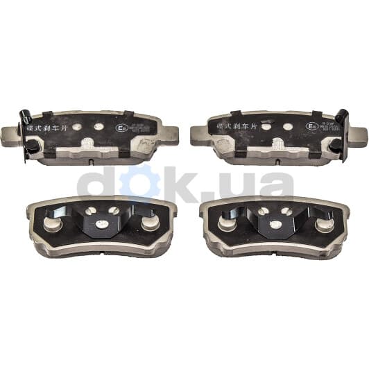 PP-508AF Japanparts Гальмівні колодки