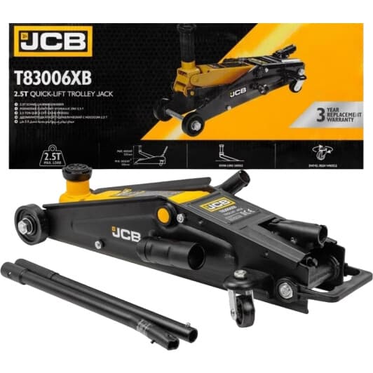 Домкрат JCB подкатной гидравлический 2,5 т JCB-T83006B