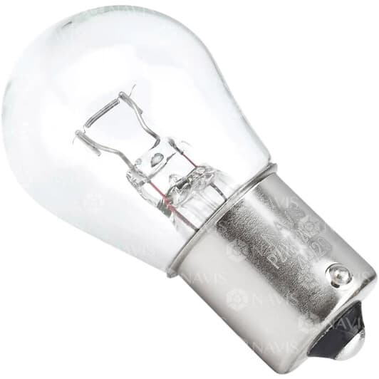 Автолампа Navis Standard S25 BA15s 25 W белая NS252512