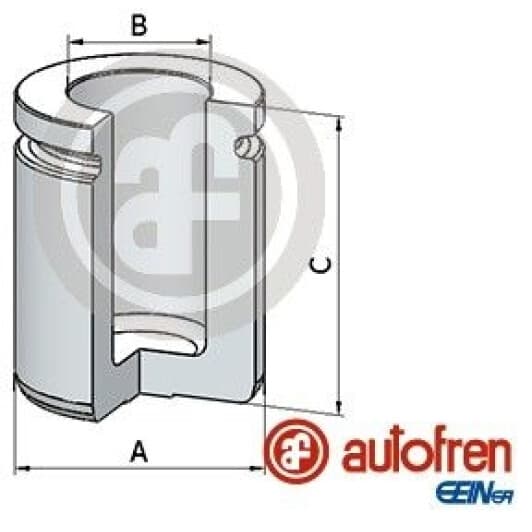 d025847 Autofren Seinsa Поршень тормозного суппорта для Daewoo Leganza