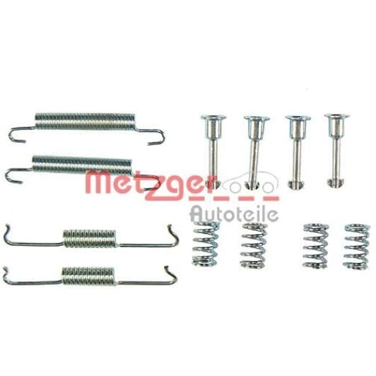 105-0841 Metzger Монтажный комплект барабанных тормозных колодок