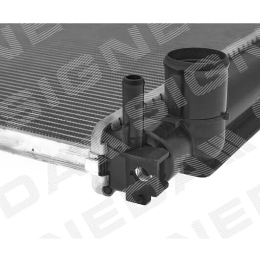 ra606610q Signeda Радиатор охлаждения двигателя