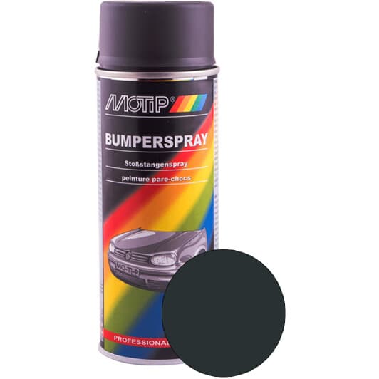 Аэрозольная краска Motip Bumper Paint антрацит матовая 400 мл
