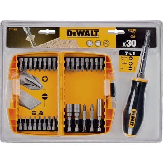 Викрутка з набором бит DeWALT DT71506