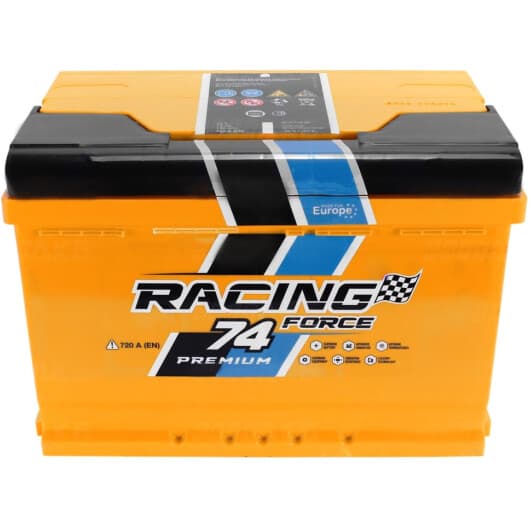 Акумулятор RACING FORCE 6 CT-74-R Premium AKBLU11681