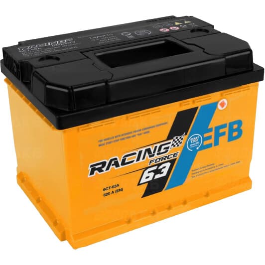 Акумулятор RACING FORCE 6 CT-63-R Premium AKBLU11721