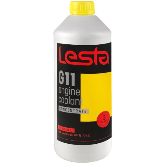 Концентрат антифриза LESTA G11 желтый