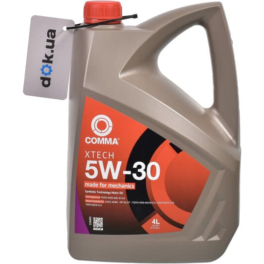 Comma Xtech 5W-30 (4 л) моторна олива