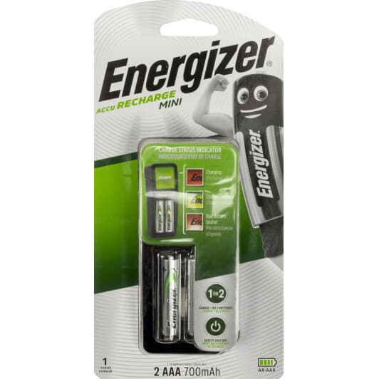 Зарядка для батарейок Energizer MINI CH2MIN-AAA/EU-1B