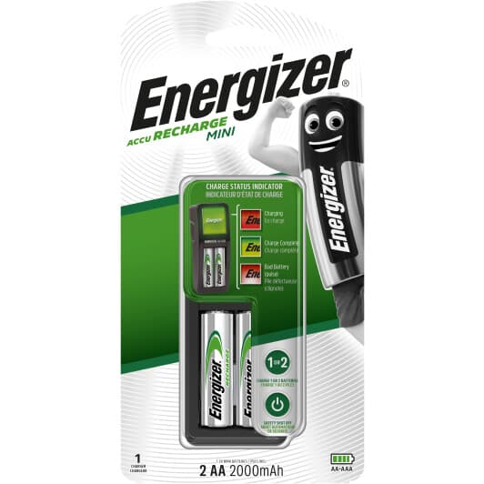 Зарядка для батарейок Energizer MINI CH2MIN-AA/EU-1B