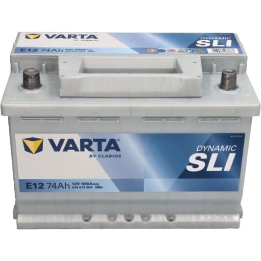 Аккумулятор Varta 6 CT-74-L Dynamic SLI 574013068K262