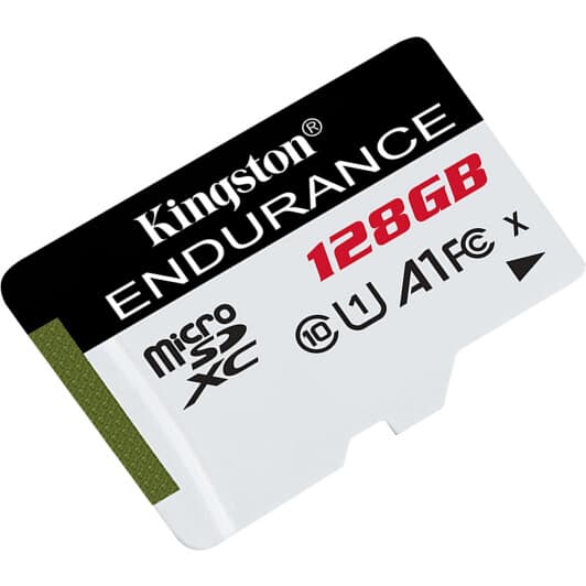 Карта памяти Kingston High Endurance microSDXC 128 ГБ