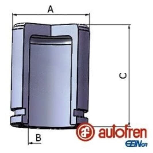d025770 Autofren Seinsa Поршень тормозного суппорта