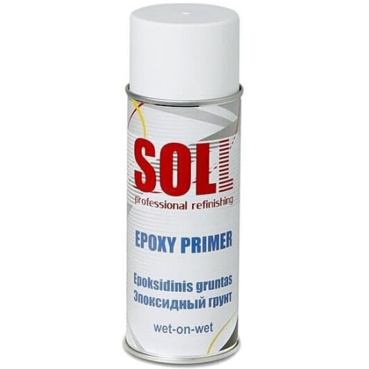 Грунт аэрозольный SOLL эпоксидная 1K Epoxy Primer серый