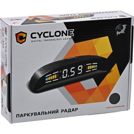 Парктронік Cyclone SB-4D з чорними датчиками 4 шт.