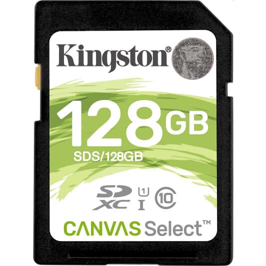 Карта пам’яті Kingston Canvas Select SDXC 128 ГБ