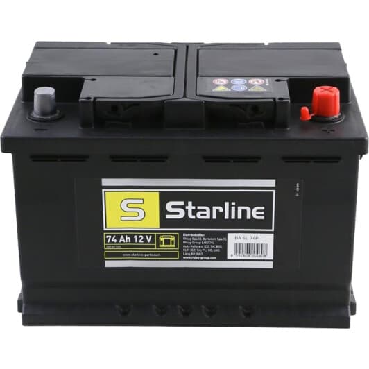 Аккумулятор Starline 6 CT-74-R BASL74P