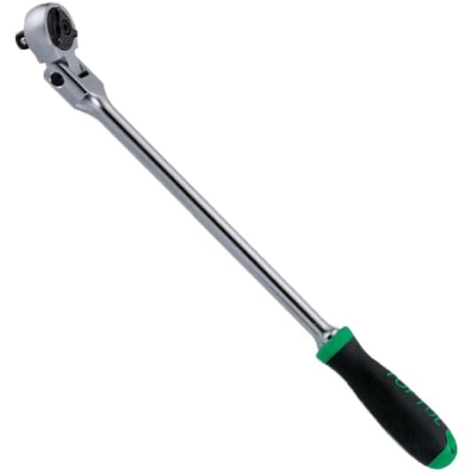Тріскачка Toptul CJKN0818 з шарніром 1/4" 72 зубця 180 мм