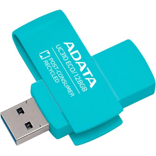 Флешка Adata UC310 Eco Green 128 ГБ