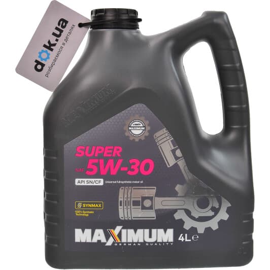 Maximum Super 5W-30 (4 л) моторное масло