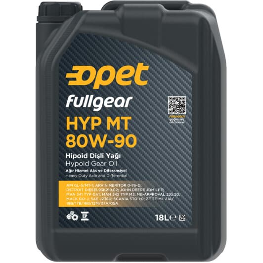 Opet FullGear HYP MT 80W-90 трансмісійна олива