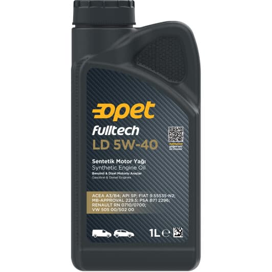 Opet FullTech LD 5W-40 (1 л) моторное масло