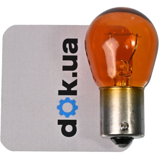 Автолампа Osram PY21W BAU15s 28 W прозрачная 7510tsp