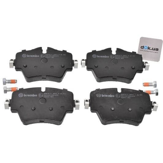 P06093 Brembo Гальмівні колодки